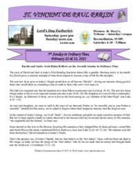7th Sunday in Ordinary Time